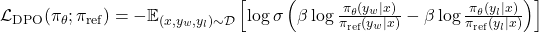 The DPO loss