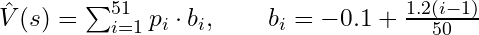 HL-Gauss expected value over bins