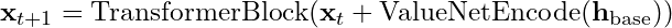 ValueNetEncode gated injection